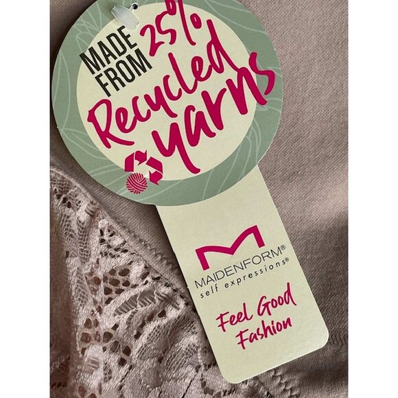 Maidenform Self Expressions Feel Good Fashion Briefs with Lace SMALL (22-AL) - Picture 6 of 9